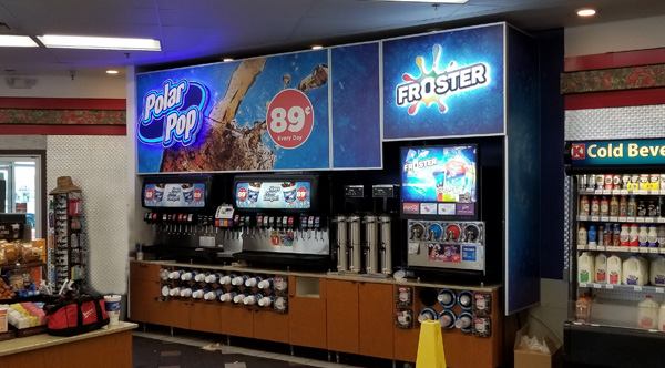 Circle K Polar Pop Large Format Printing